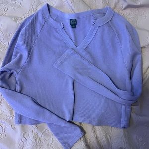WildFable cropped long sleeve